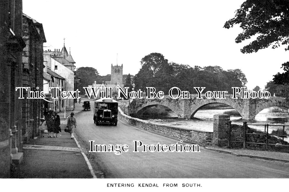 CU 2309 - Entering Kendal From The South, Cumbria c1929