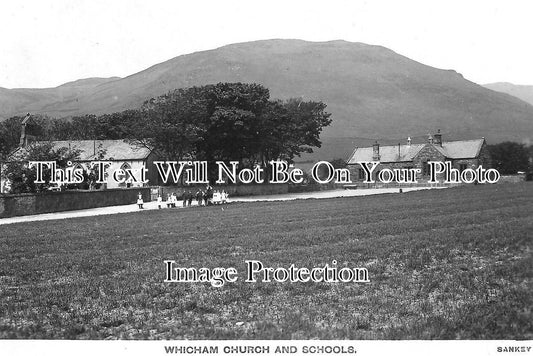 CU 2320 - Whicham Church & Schools, Cumbria