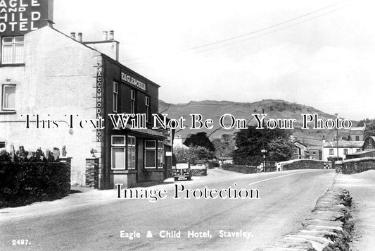 CU 2334 - Eagle & Child Hotel, Staveley, Cumbria