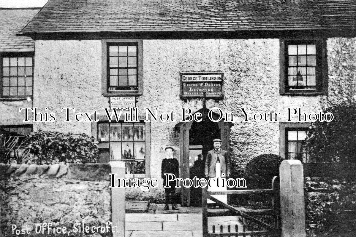 CU 2368 - Silecroft Post Office, Cumbria c1916