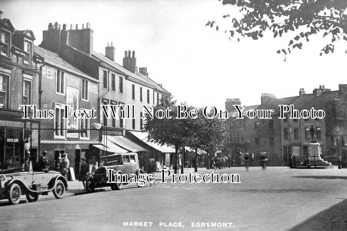 CU 2413 - Market Place, Egremont, Cumbria c1933