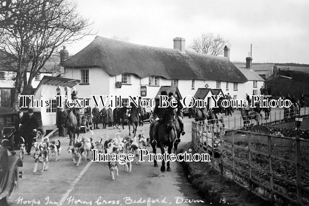 DE 4534 - Hoops Inn Pub, Horns Cross, Bideford, Devon