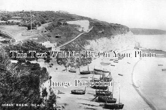 DE 4677 - Beer Beach, Devon c1912