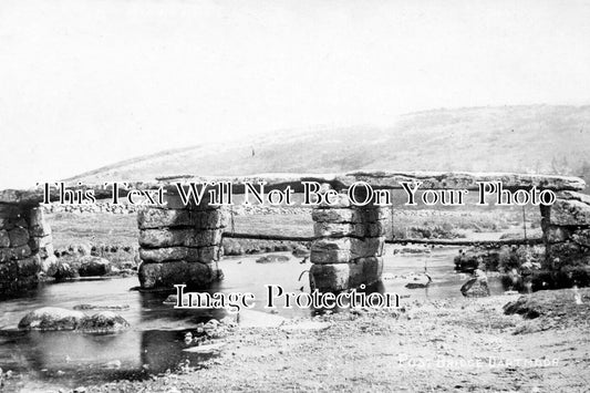 DE 4717 - Cyclopean Bridge, Post Bridge, Dartmoor, Devon