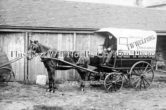 DO 3371 - T W Welford Bakers Cart, West Parade, Weymouth, Dorset