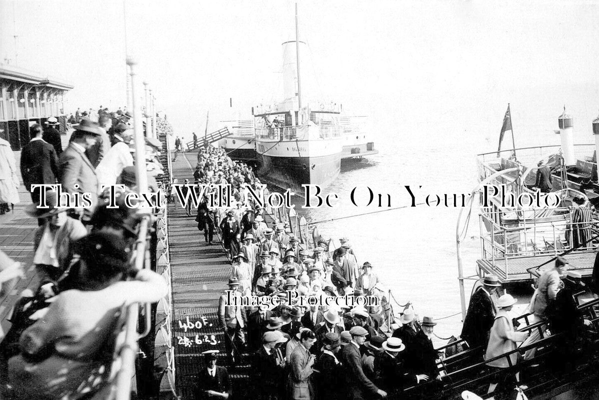 DO 3397 - Balmoral Paddle Steamer, Bournemouth, Dorset 1923