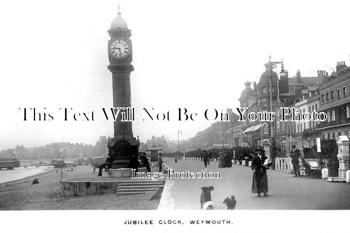 DO 3407 - Jubilee Clock, Weymouth, Dorset c1911