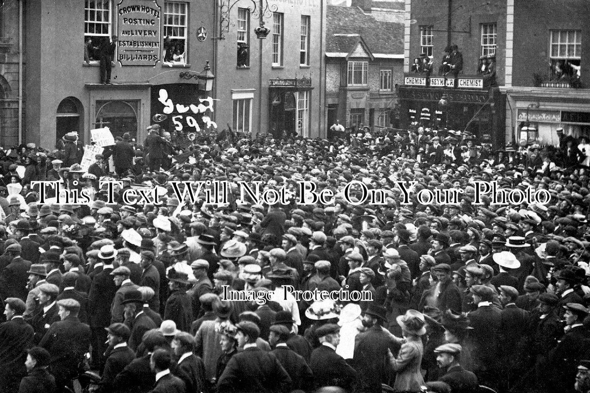 DO 3424 - Freddie Guest Election, Wimborne, Dorset 1910