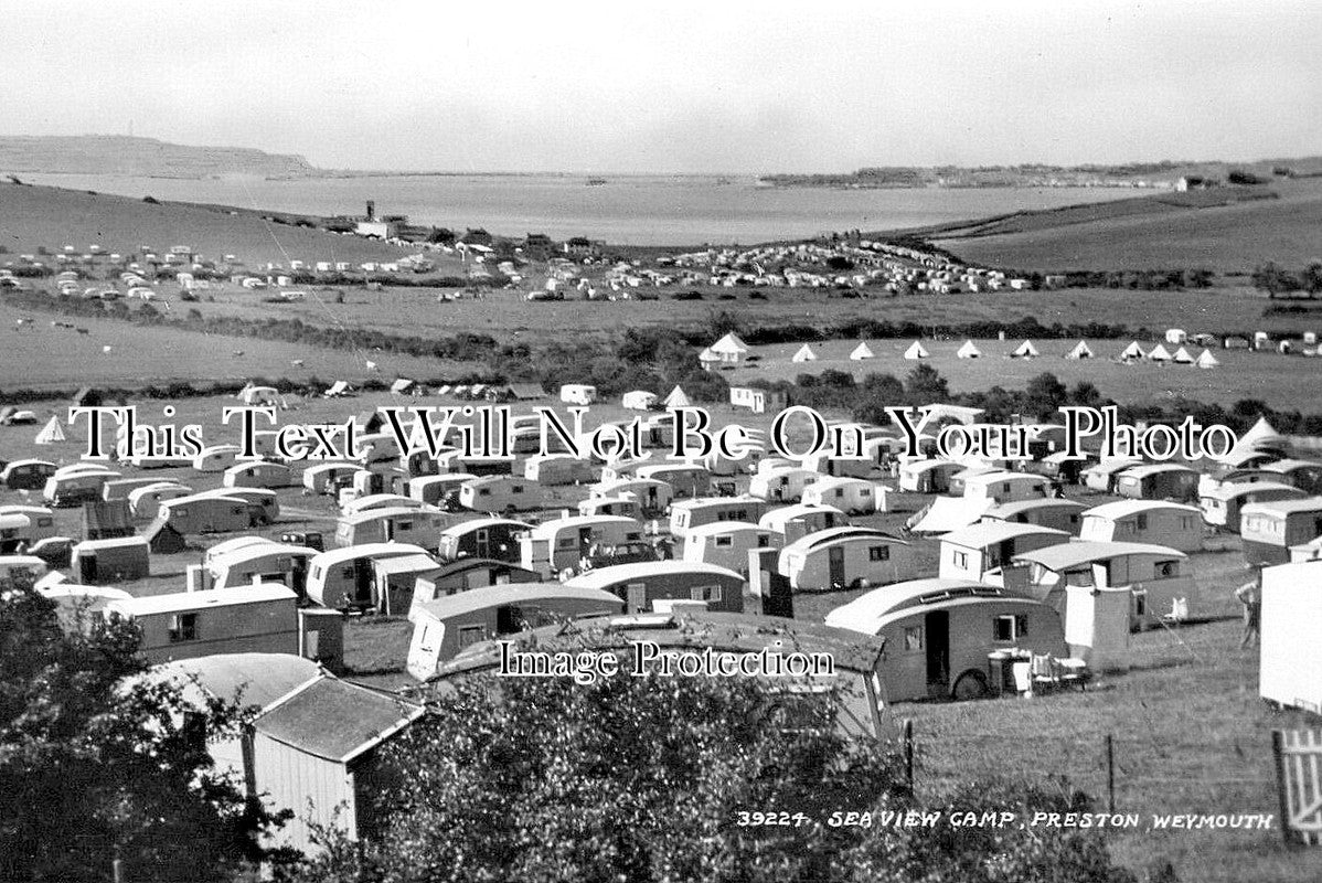 DO 3429 - Sea View Caravan Site Camp, Preston, Weymouth, Dorset