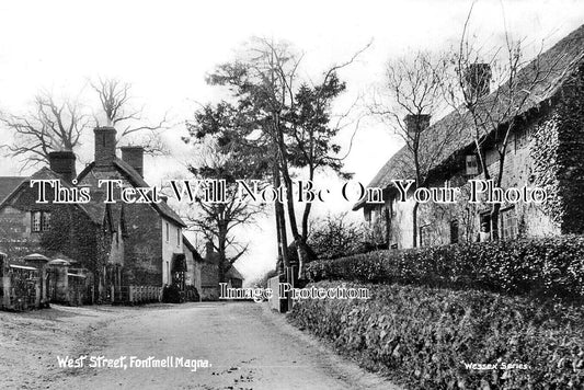 DO 3430 - West Street, Fontmell Magna, Dorset c1909