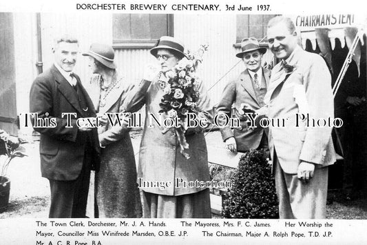 DO 3436 - Dorchester Brewery Centenary, Dorset 1937