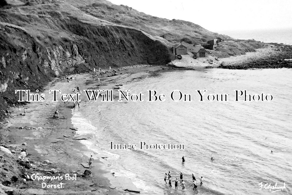 DO 3470 - Chapmans Pool, Isle Of Purbeck, Swanage, Dorset c1942