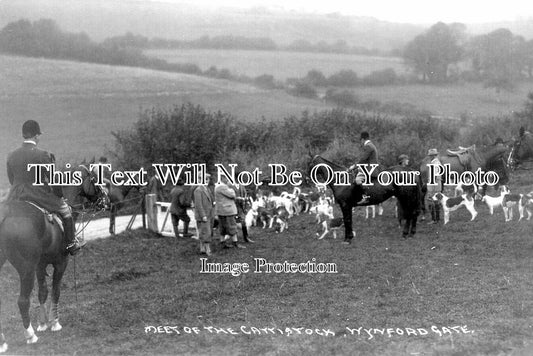 DO 3482 - Meet Of The Cattistock Hounds, Wynford Gate, Dorset