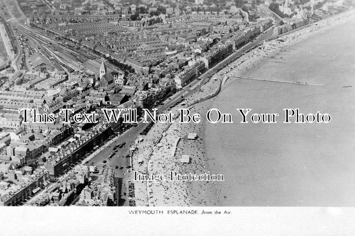 DO 3510 - Weymouth Esplanade From The Air, Dorset