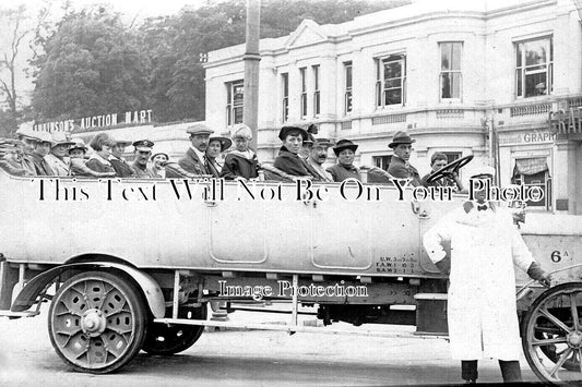 DO 3522 - Charabanc At Bournemouth, Dorset c1918