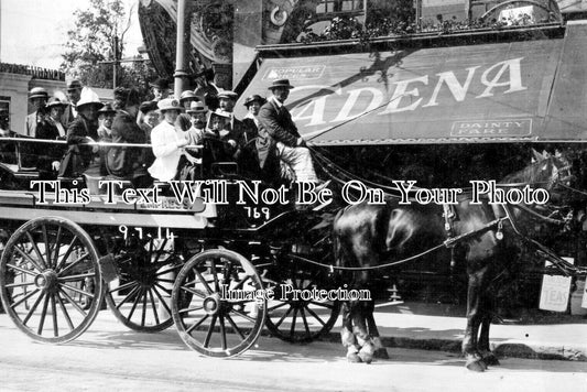 DO 3524 - Horse Drawn Coach At Bournemouth, Dorset