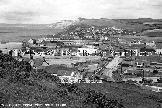 DO 3545 - West Bay From The Golf Links, Dorset