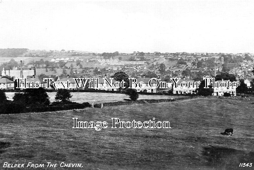 DR 3682 - Belper From The Chevin, Derbyshire