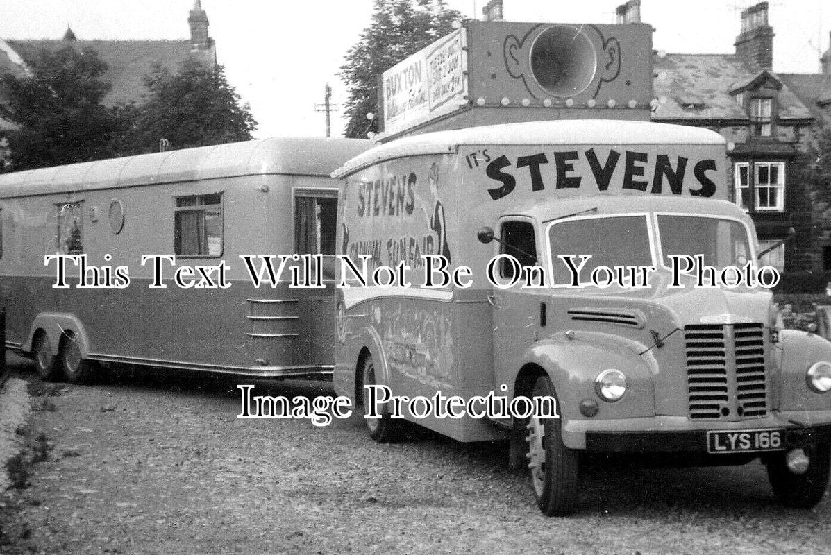 DR 3748 - Stevens Dodge Lorry, Buxton, Derbyshire c1960