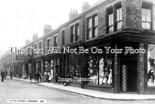 DU 2928 - Fifth Street, Horden, Peterlee, County Durham c1919