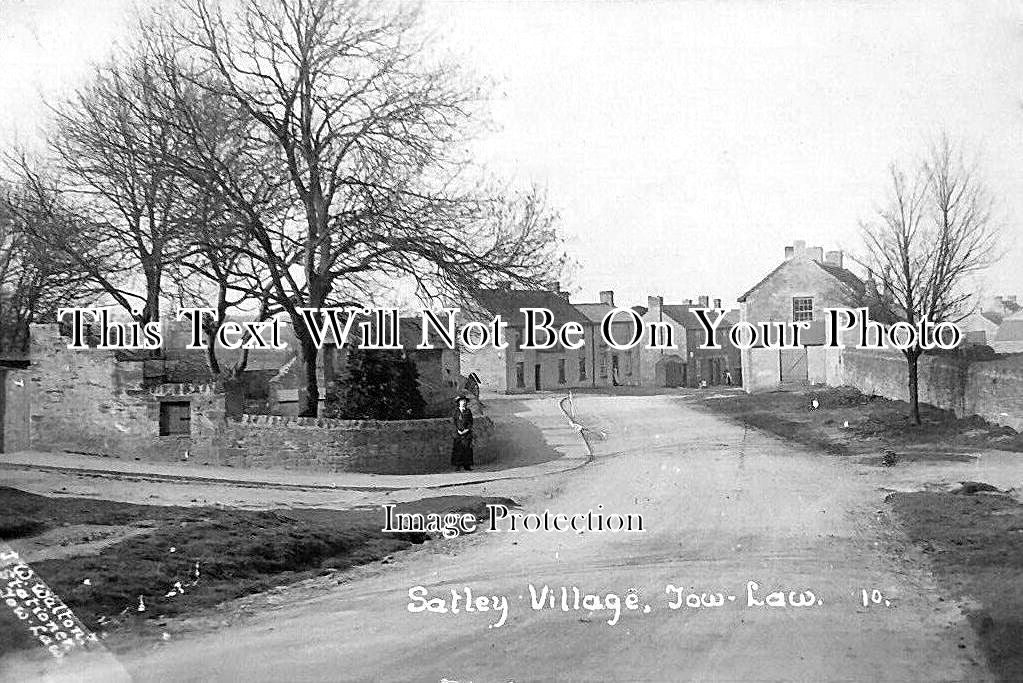 DU 2929 - Satley Village, Tow Law, County Durham c1919