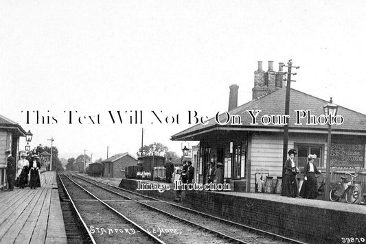 ES 6391 - Stanford Le Hope Railway Station, Essex c1912