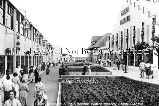 ES 6408 - Gaiety Theatre & Pig & Whistle, Butlins Camp, Clacton, Essex