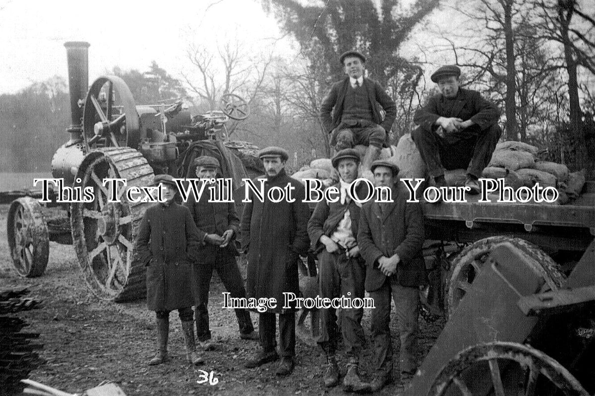 ES 6418 - Steam Traction Engine, Ilford, Essex – JB Archive