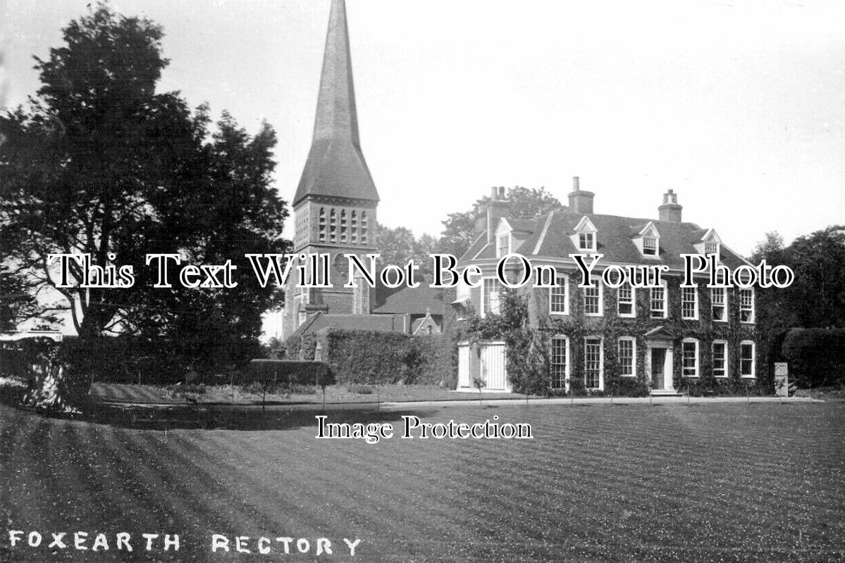 ES 6421 - Foxearth Rectory & Church, Essex