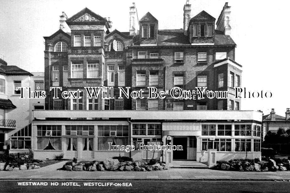 ES 6448 - Westward Ho Hotel, Westcliff On Sea, Southend, Essex c1945