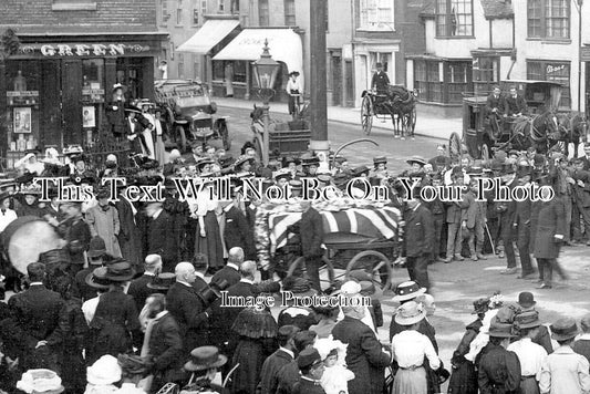 ES 6532 - Funeral Procession At Maldon, Essex