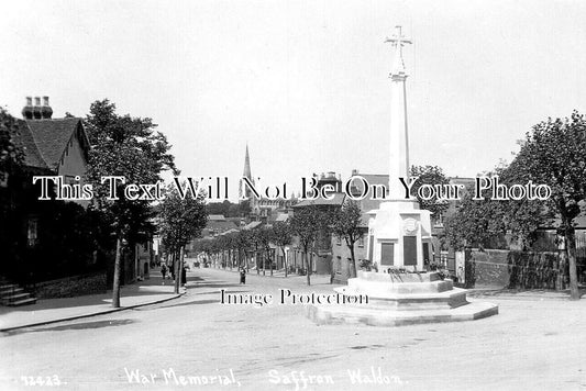 ES 6535 - Saffron Waldon War Memorial, Essex WW1