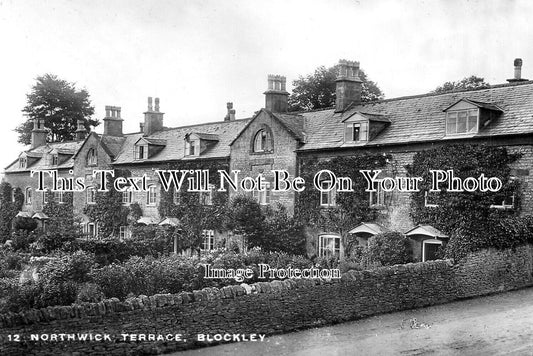 GL 2675 - Northwick Terrace, Blockley, Gloucestershire c1914