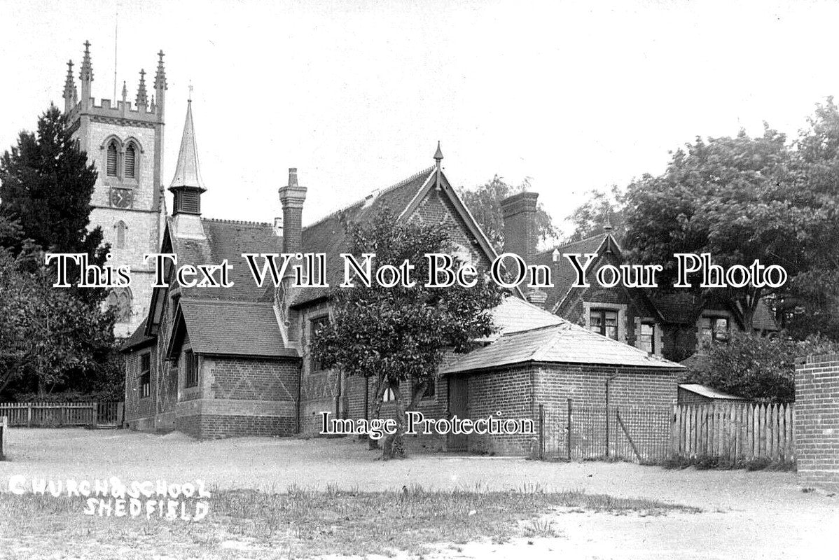 HA 5750 - Church & School, Shedfield, Hampshire