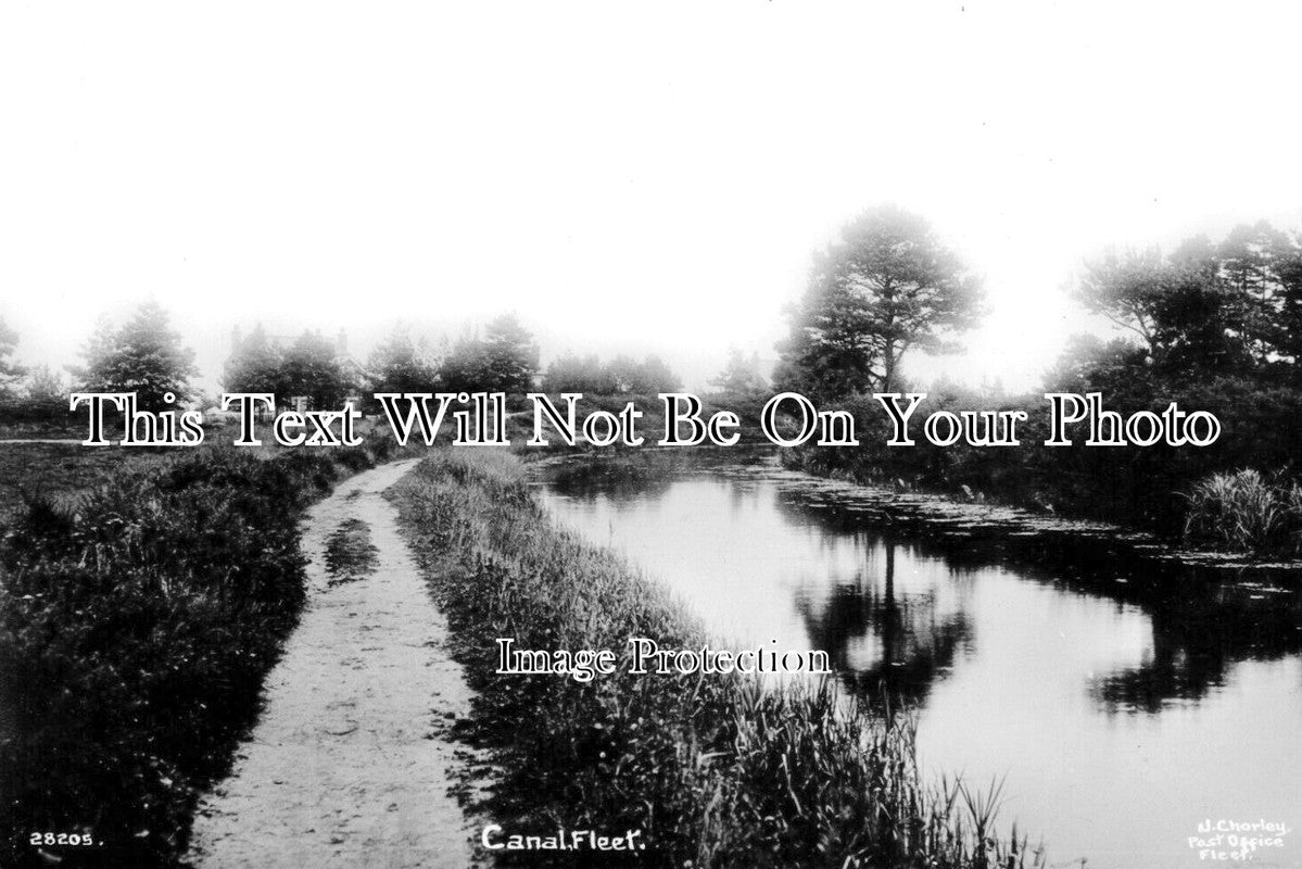HA 5786 - The Canal At Fleet, Hampshire