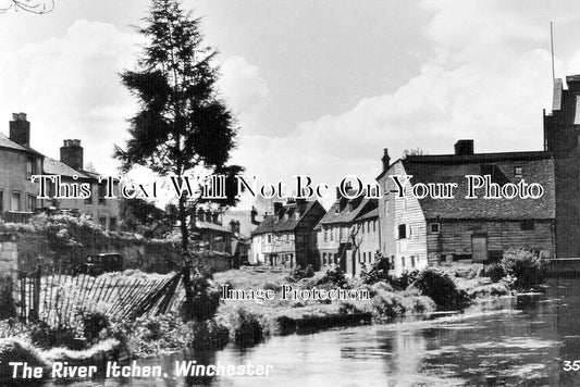 HA 5791 - The River At Itchen, Winchester, Hampshire