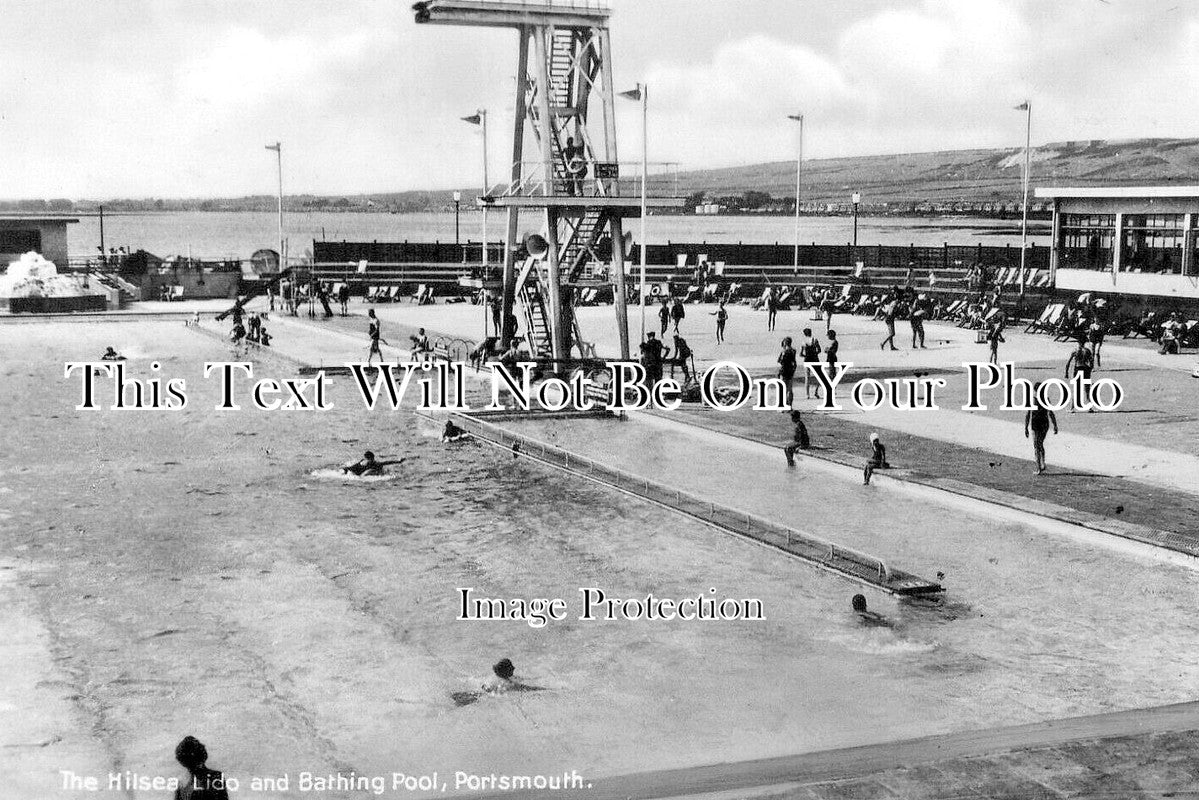 HA 5822 - Hilsea Lido & Bathing Pool, Portsmouth, Hampshire