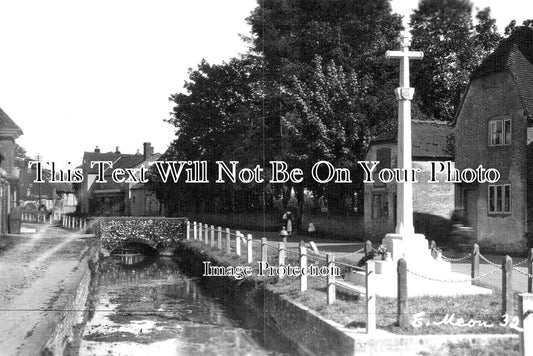 HA 5838 - East Meon War Memorial, Hampshire