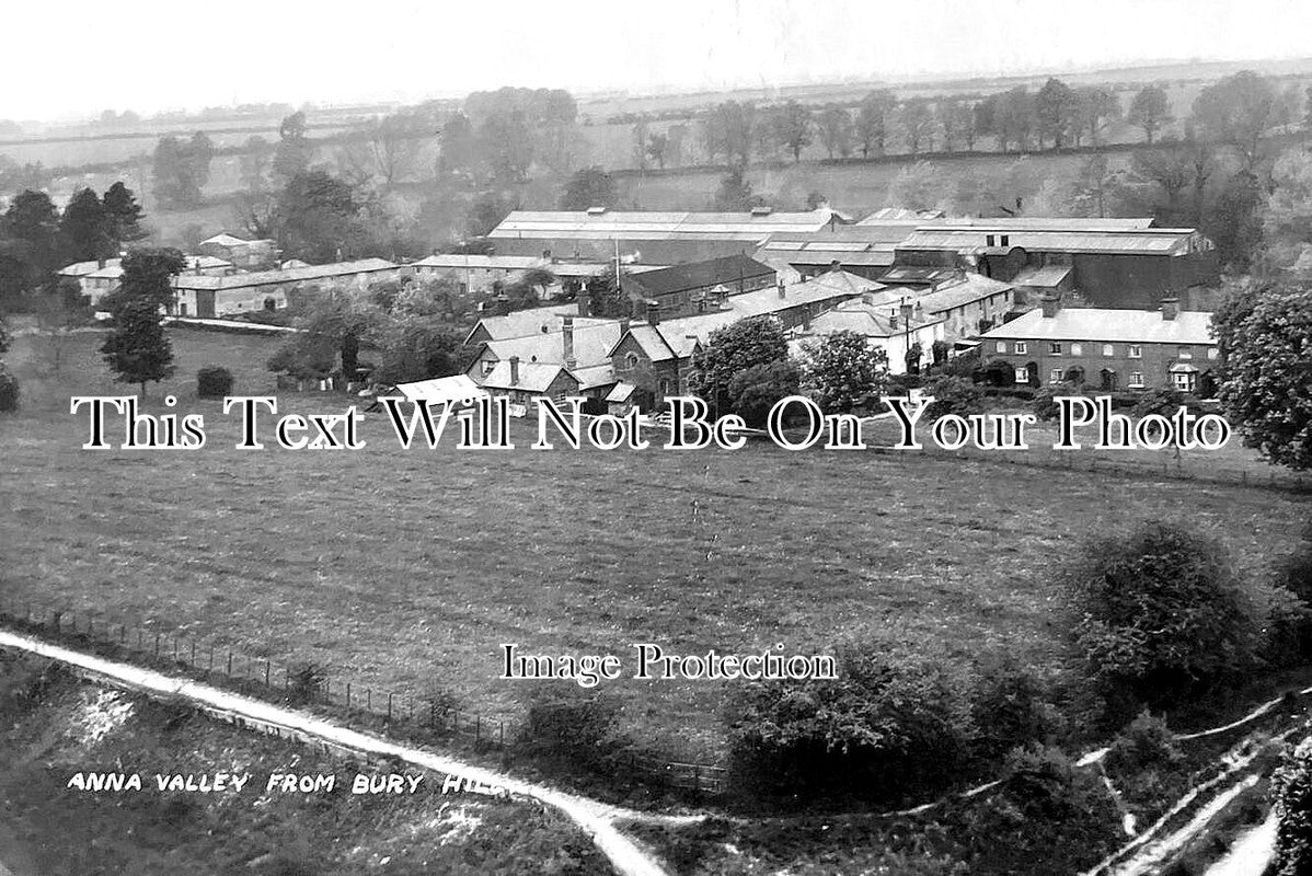 HA 5840 - Anna Valley From Bury Hill Near Andover, Hampshire