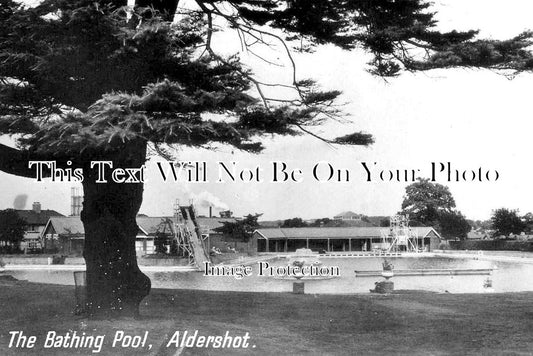 HA 5861 - The Bathing Pool, Aldershot, Hampshire
