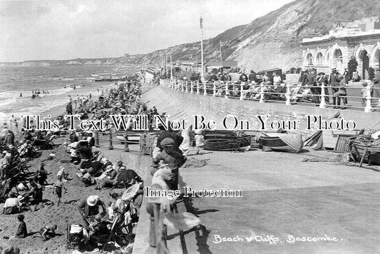 HA 5874 - Beach & Cliffs, Boscombe, Hampshire