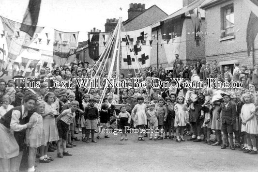 HA 5888 - VE Street Party, Cobden Street, Forton, Gosport, Hampshire WW2