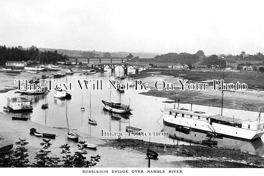 HA 5908 - Bursledon Bridge Over Hamble River, Hampshire