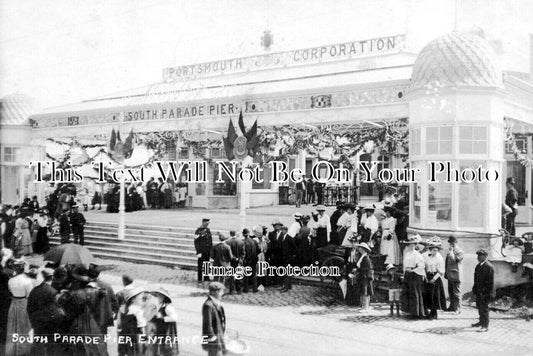 HA 5943 - South Parade Pier Entrance, Portsmouth, Hampshire