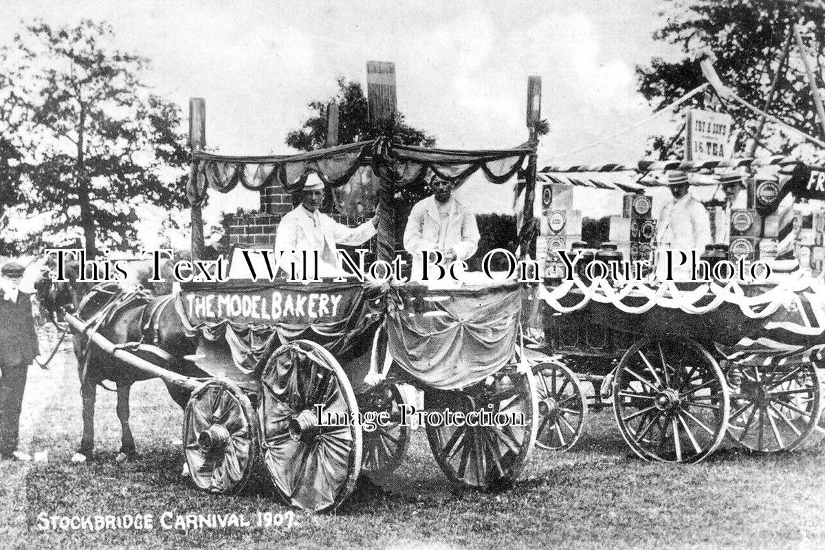 HA 5958 - Stockbridge Carnival, Hampshire 1907