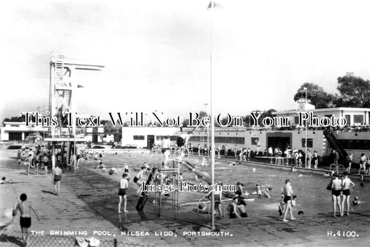 HA 6009 - The Swimming Pool, Hilsea Lido, Portsmouth, Hampshire