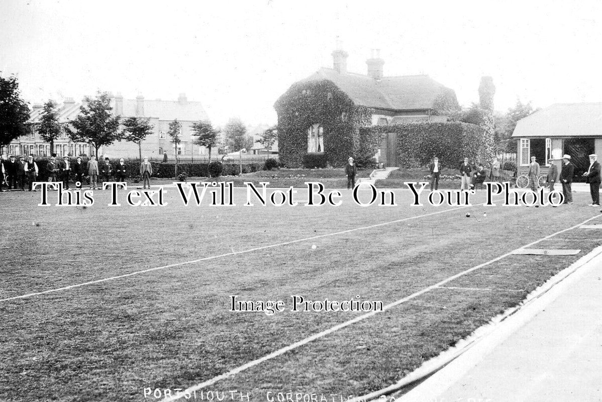 HA 6053 - Portsmouth Corporation Bowling Green, Hampshire c1905