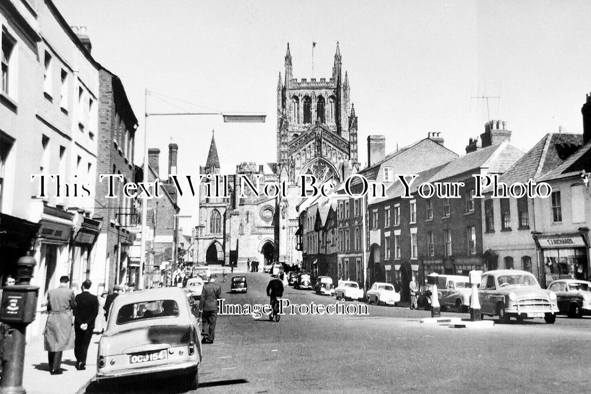 HR 889 - King Street, Hereford, Herefordshire c1956