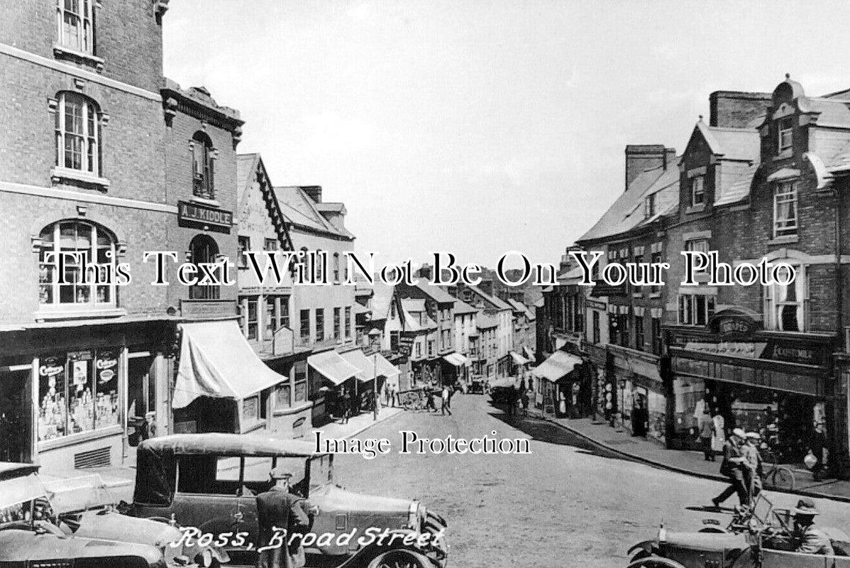 HR 906 - Broad Street, Ross, Herefordshire c1928