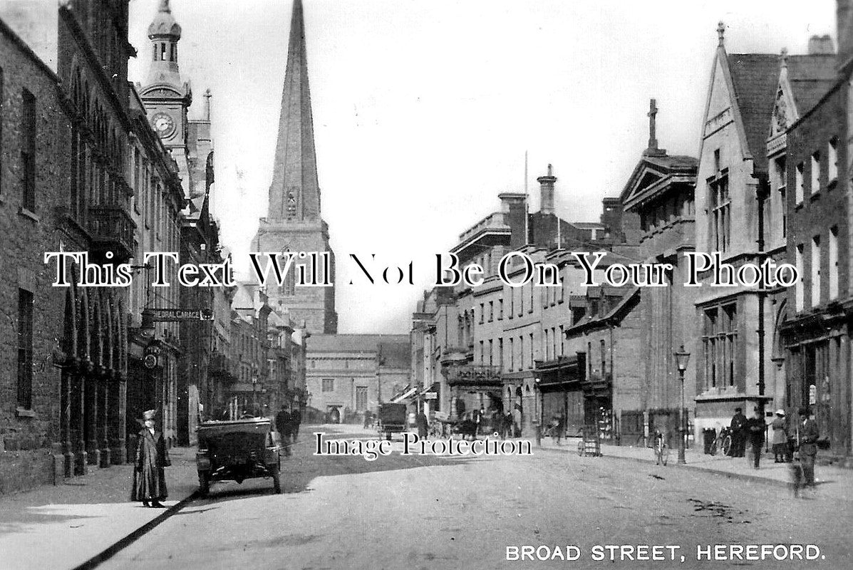 HR 916 - Broad Street, Hereford, Herefordshire c1929